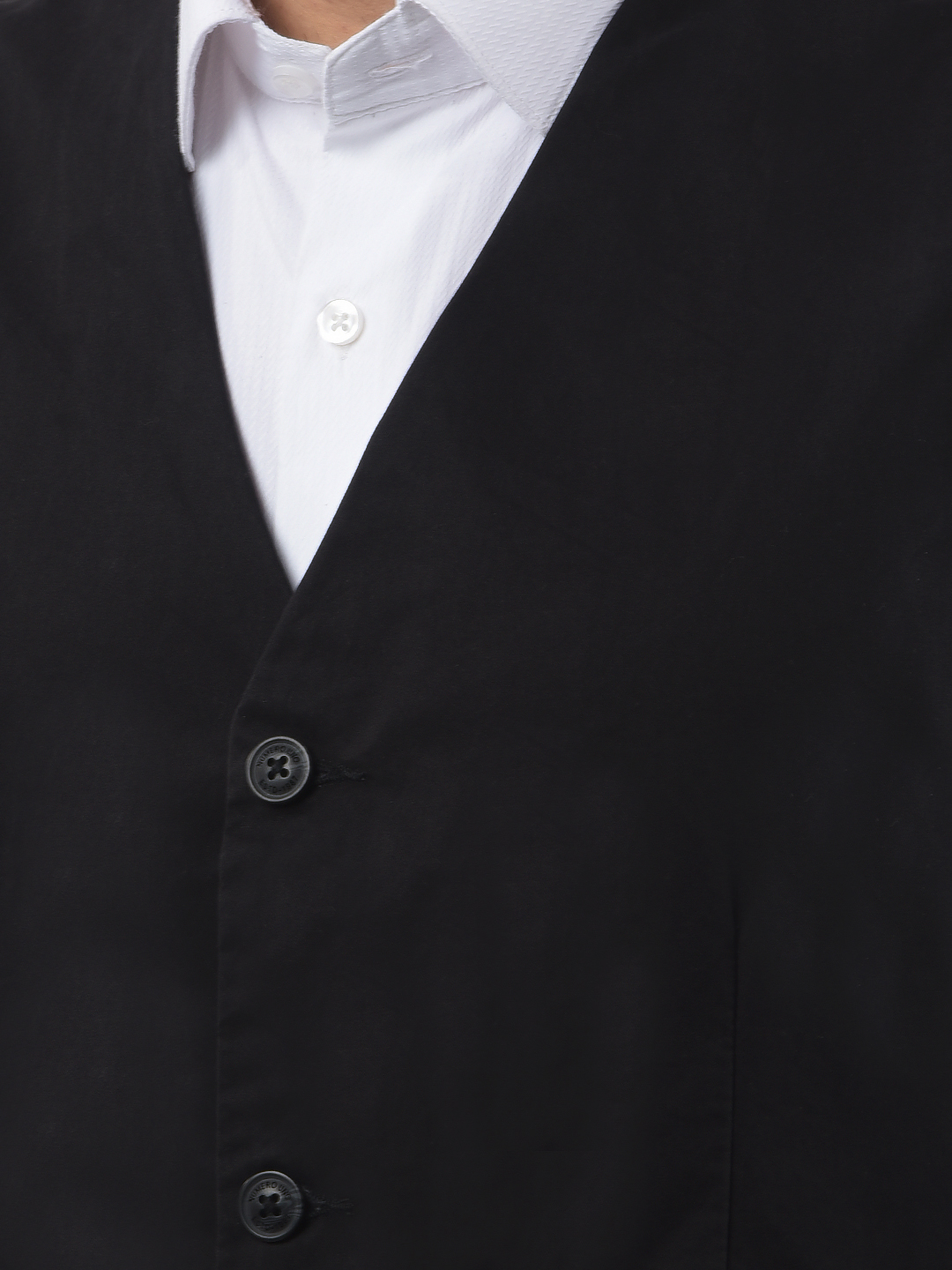 Numero Uno Men Solid Black Waistcoat